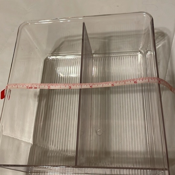 Inter Design clear organizer with three sections - Picture 6 of 8